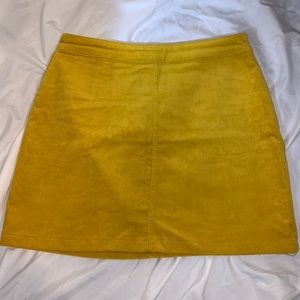 Gold skirt